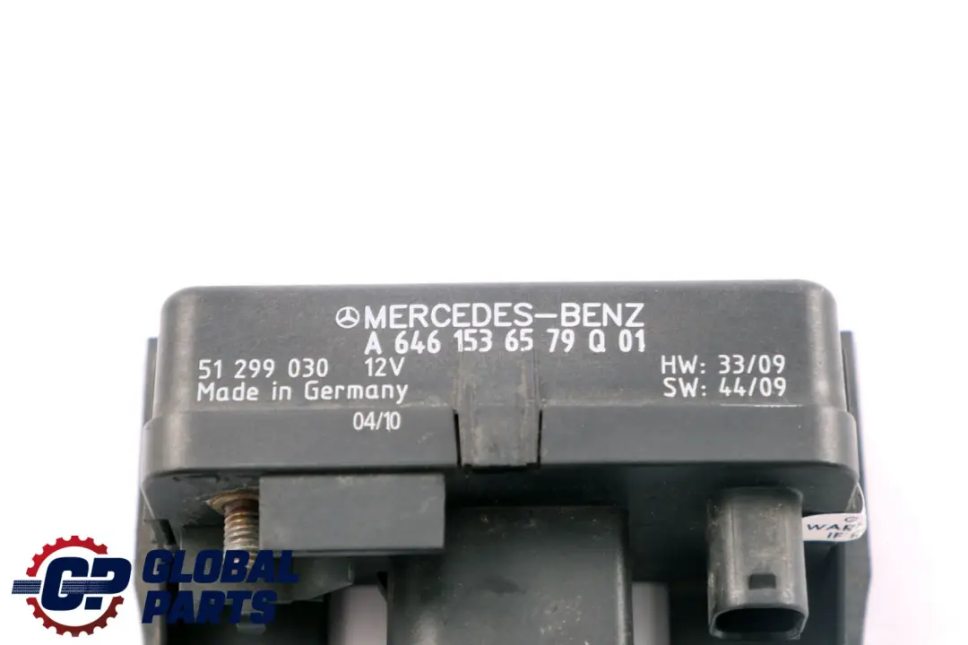  Mercedes-Benz W203 W210 Sprinter W906 Relais Bougie Prechauffage - SKU A6461536579 - Numéro de pièce A6461536579