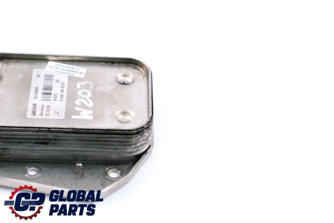 Mercedes W203 OM646 Diesel Oil Cooler Scambiatore di calore - SKU A6461880301 - Numero di parte A6461880301