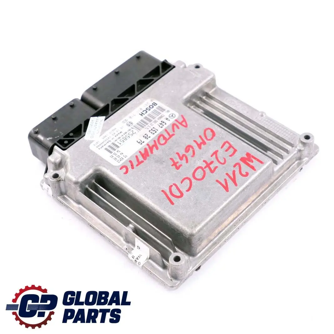 Mercedes-Benz W211 E270 CDI Engine Control Unit Module Automatic to with Part number A6471532079 Mercedes-Benz W211 E270 CDI Engine Control Unit Module Automatic - SKU A6471532079 - Part number A6471532079