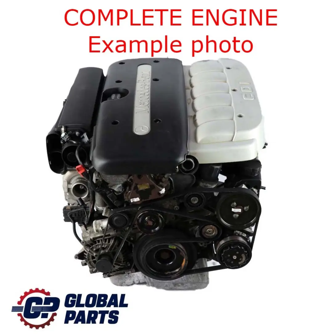 Mercedes-Benz S-Class W220 3.2 320 CDI 204HP Bare Engine OM 648.960 WARRANTY to with Part number A6480100900 Mercedes-Benz S-Class W220 3.2 320 CDI 204HP Bare Engine OM 648.960 WARRANTY - SKU A6480100900 - Part number A6480100900