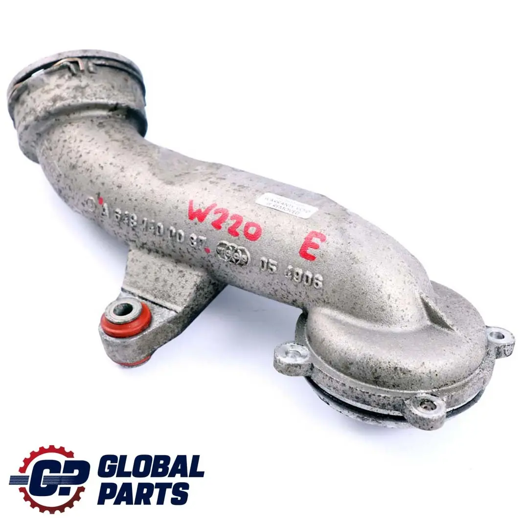  Mercedes-Benz W220 S320 CDI OM648 Tubo di Risonanza Aspirazione A6481400087 - SKU A6481400287-1 - Numero di parte A6481400287