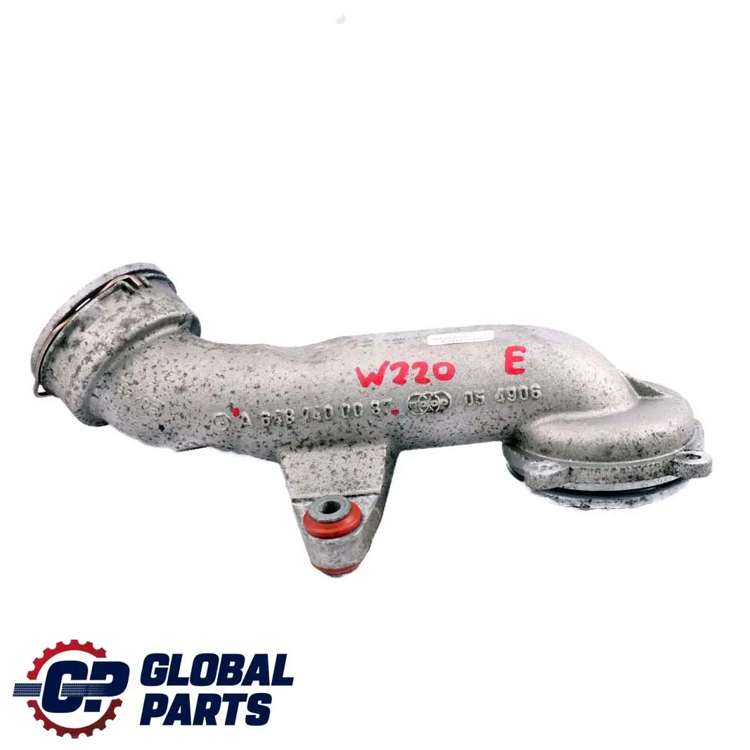 Mercedes-Benz W220 S320 CDI OM648 Tubo di Risonanza Aspirazione A6481400087
