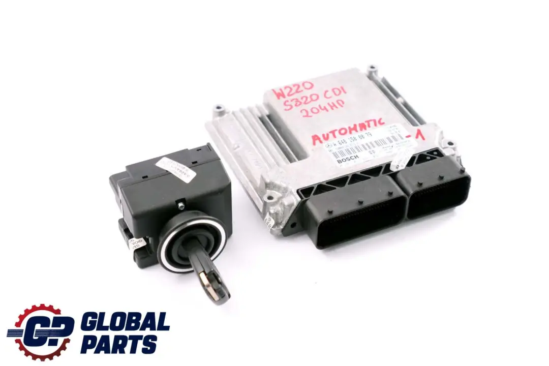 320CDI Motor Steuergerät + Schlüssel Automatik für Mercedes S W220 mit Teilenummer A6481500079 Mercedes S W220 320CDI Motor Steuergerät + Schlüssel Automatik - SKU A6481500079-1 - Teilenummer A6481500079