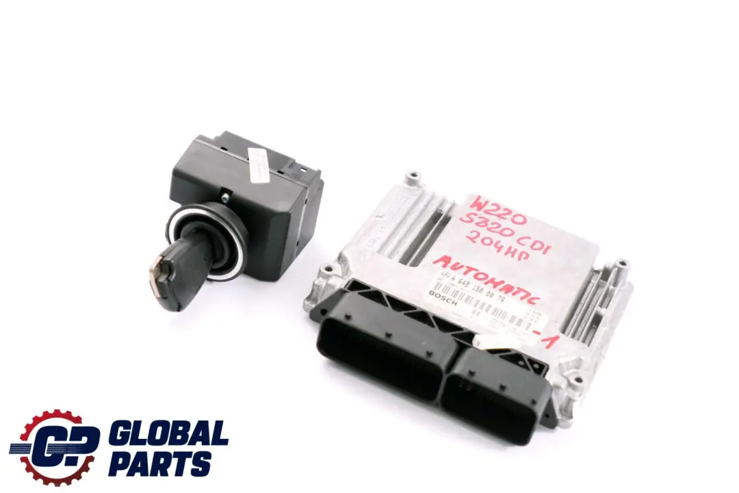 Mercedes S Class W220 320CDI Engine Control ECU Kit + Key Automatic - SKU A6481500079-1 - Part number A6481500079