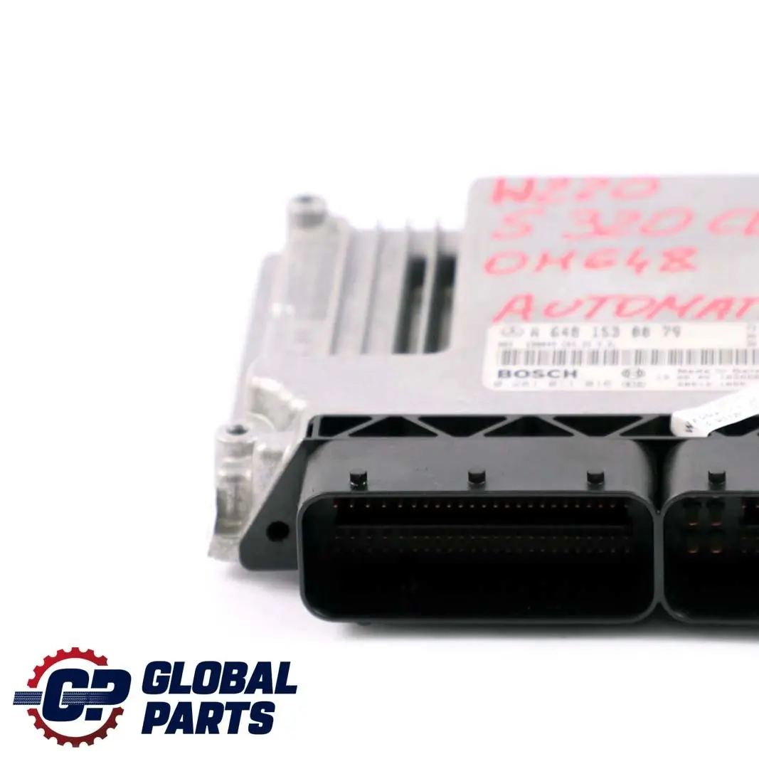 Modulo de Unidad de Control Motor Automatico para Mercedes W220 S320 CDI con número de pieza A6481530079 Mercedes W220 S320 CDI Modulo de Unidad de Control Motor Automatico - SKU A6481530079 - Número de pieza A6481530079