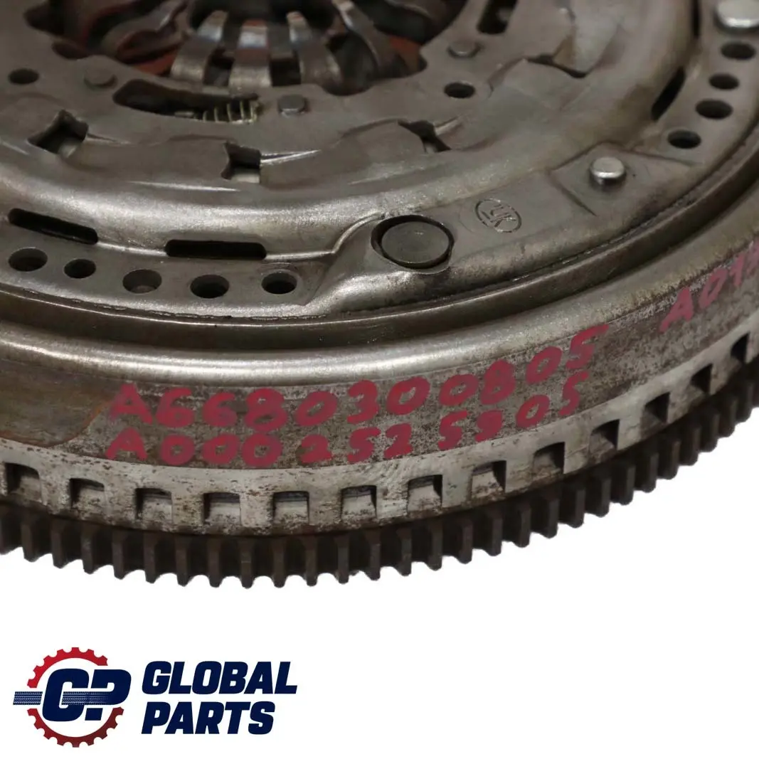 Mercedes-Benz A-Class W168 A170CDI 668.940 Dual Twin Mass Flywheel Clutch Kit to with Part number A6680300805 Mercedes-Benz A-Class W168 A170CDI 668.940 Dual Twin Mass Flywheel Clutch Kit - SKU A6680300805 - Part number A6680300805