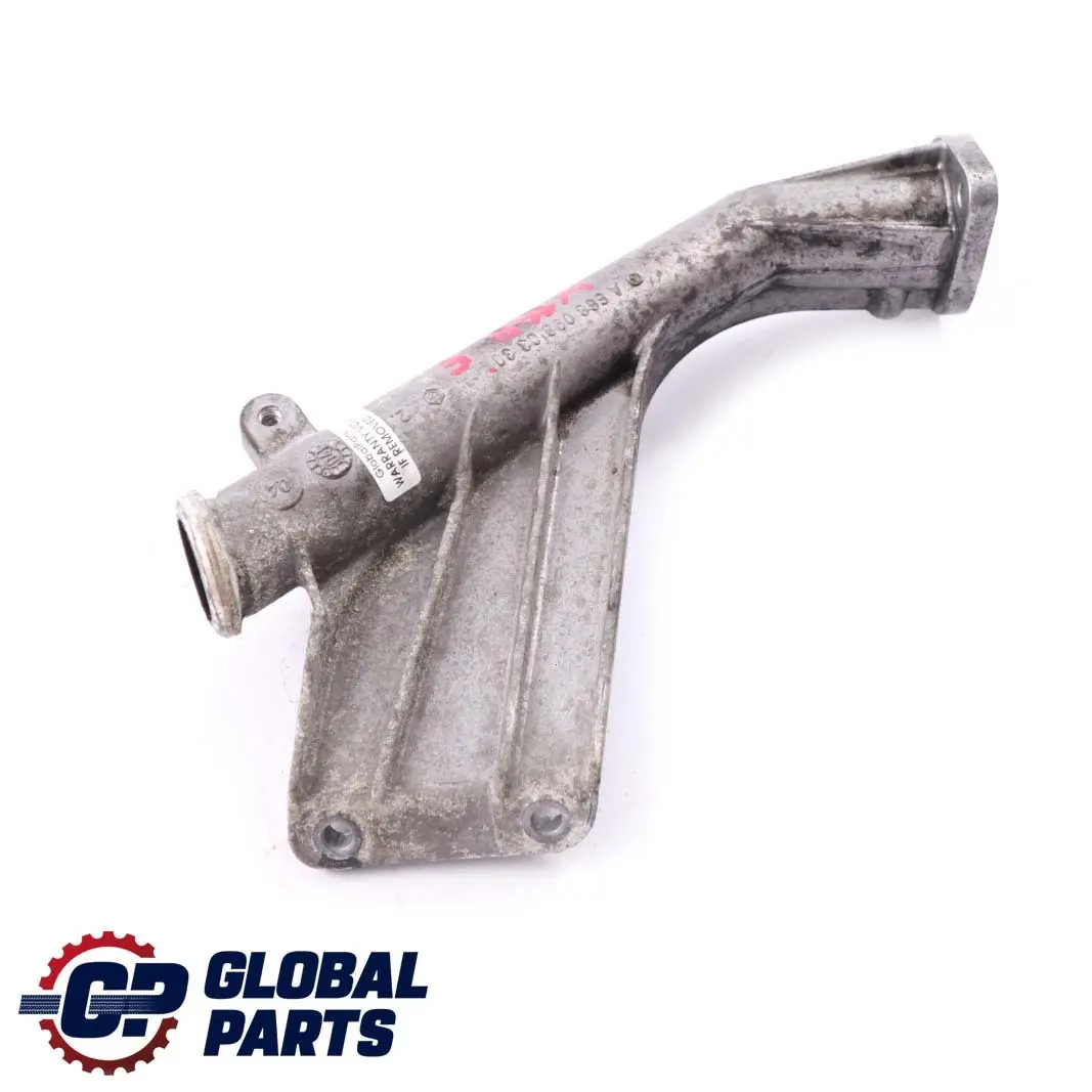 Mercedes-Benz A-Class W168 Diesel Air Intake EGR Pipe Hose to  with Part number A6680980330  Mercedes-Benz A-Class W168 Diesel Air Intake EGR Pipe Hose - SKU A6680980330 - Part number A6680980330