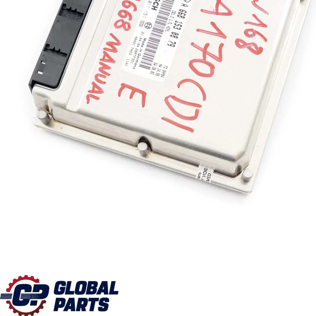 Mercedes-Benz W168 A 170 CDI OM668.942 Engine Control Module Manual to with Part number A6681530879 Mercedes-Benz W168 A 170 CDI OM668.942 Engine Control Module Manual - SKU A6681530879 - Part number A6681530879