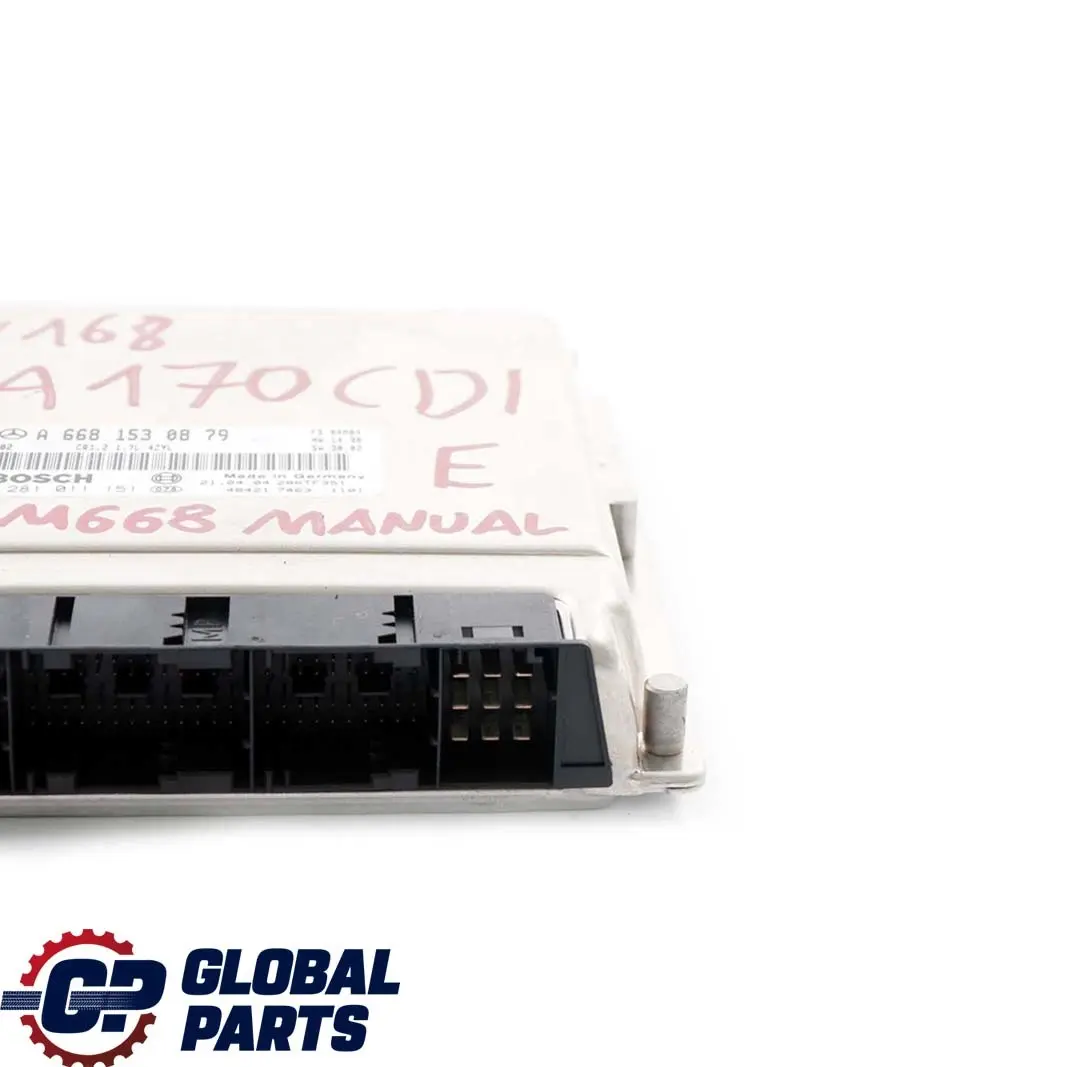 Mercedes-Benz W168 A 170 CDI Motor Motorsteuergerät Steuergerät für mit Teilenummer A6681530879 Mercedes-Benz W168 A 170 CDI Motor Motorsteuergerät Steuergerät - SKU A6681530879 - Teilenummer A6681530879