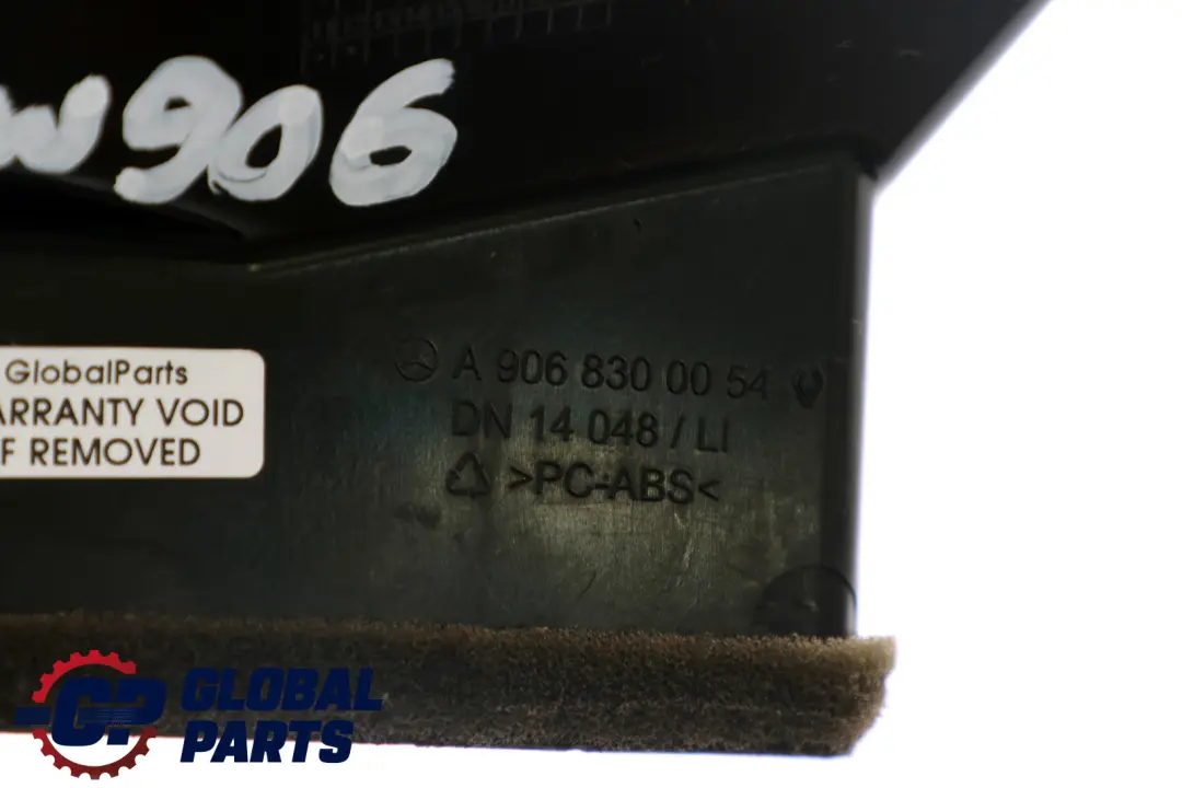 Mercedes W906 Dashboard Dash Left N/S Air Vent Black - SKU A9068300054 - Part number A9068300054