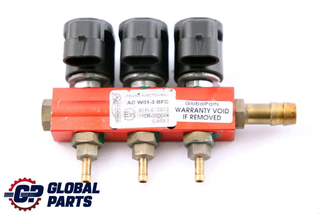 Autogaz LPG CNG 6 Cylinder Injection System Injector Rails to with Part number AC W01-3 BFC Autogaz LPG CNG 6 Cylinder Injection System Injector Rails - SKU AC W01-3 BFC - Part number AC W01-3 BFC