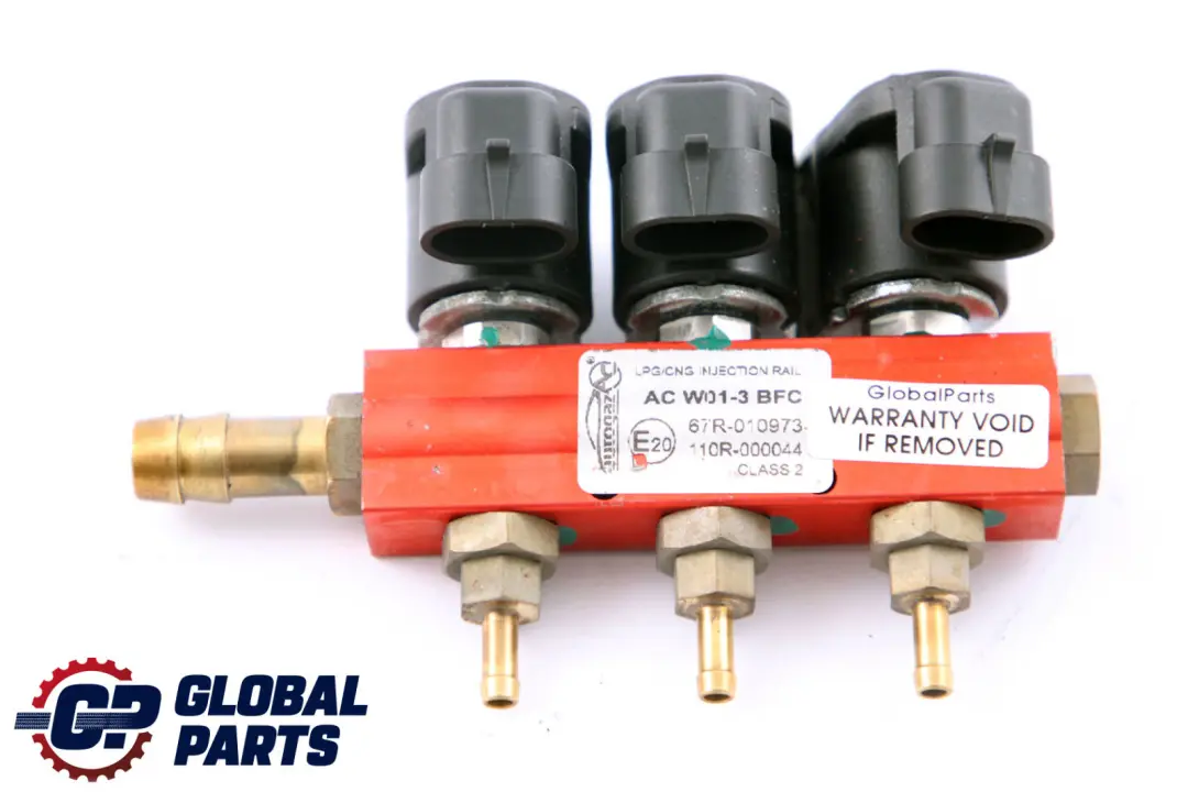 Autogaz LPG CNG 6 Cylinder Injection System Injector Rails to with Part number AC W01-3 BFC Autogaz LPG CNG 6 Cylinder Injection System Injector Rails - SKU AC W01-3 BFC - Part number AC W01-3 BFC