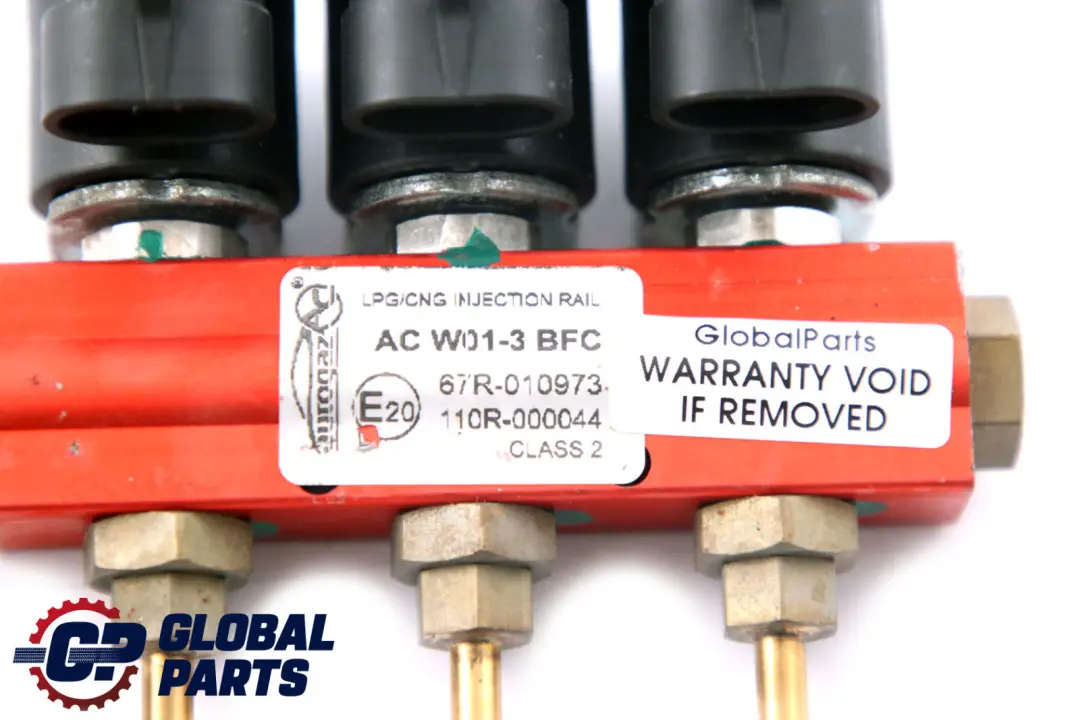  Autogaz LPG CNG 6 Cylinder Injection System Injector Rails - SKU AC W01-3 BFC - Part number AC W01-3 BFC