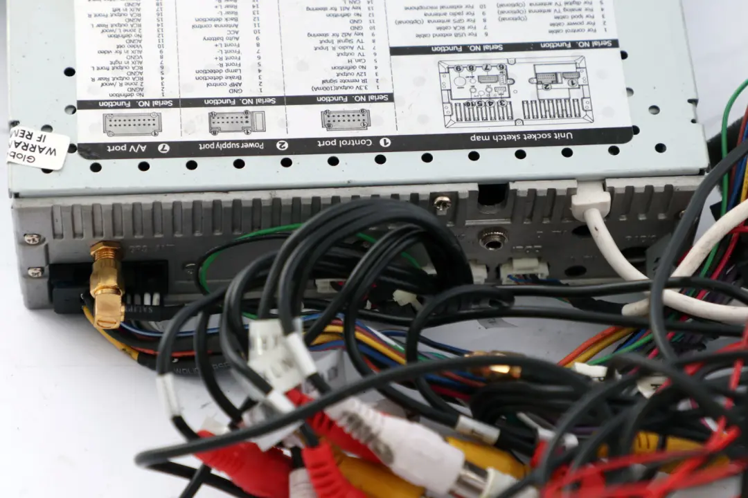 Onboard Navigation Navi Infotainment System Monitor Screen to BMW X5 Series E53 with Part number ACS-8982M BMW X5 Series E53 Onboard Navigation Navi Infotainment System Monitor Screen - SKU ACS-8982M - Part number ACS-8982M