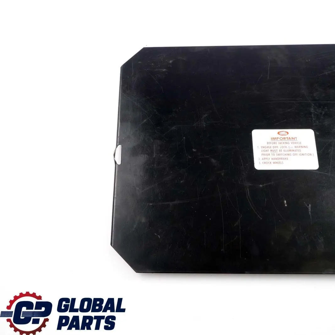 Land Rover Defender Mk1 Rear Seat Base Cubby Box Centre Plate Lid - SKU ALR5112 - Part number ALR5112