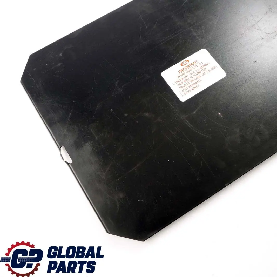 Land Rover Defender Mk1 Rear Seat Base Cubby Box Centre Plate Lid - SKU ALR5112 - Part number ALR5112