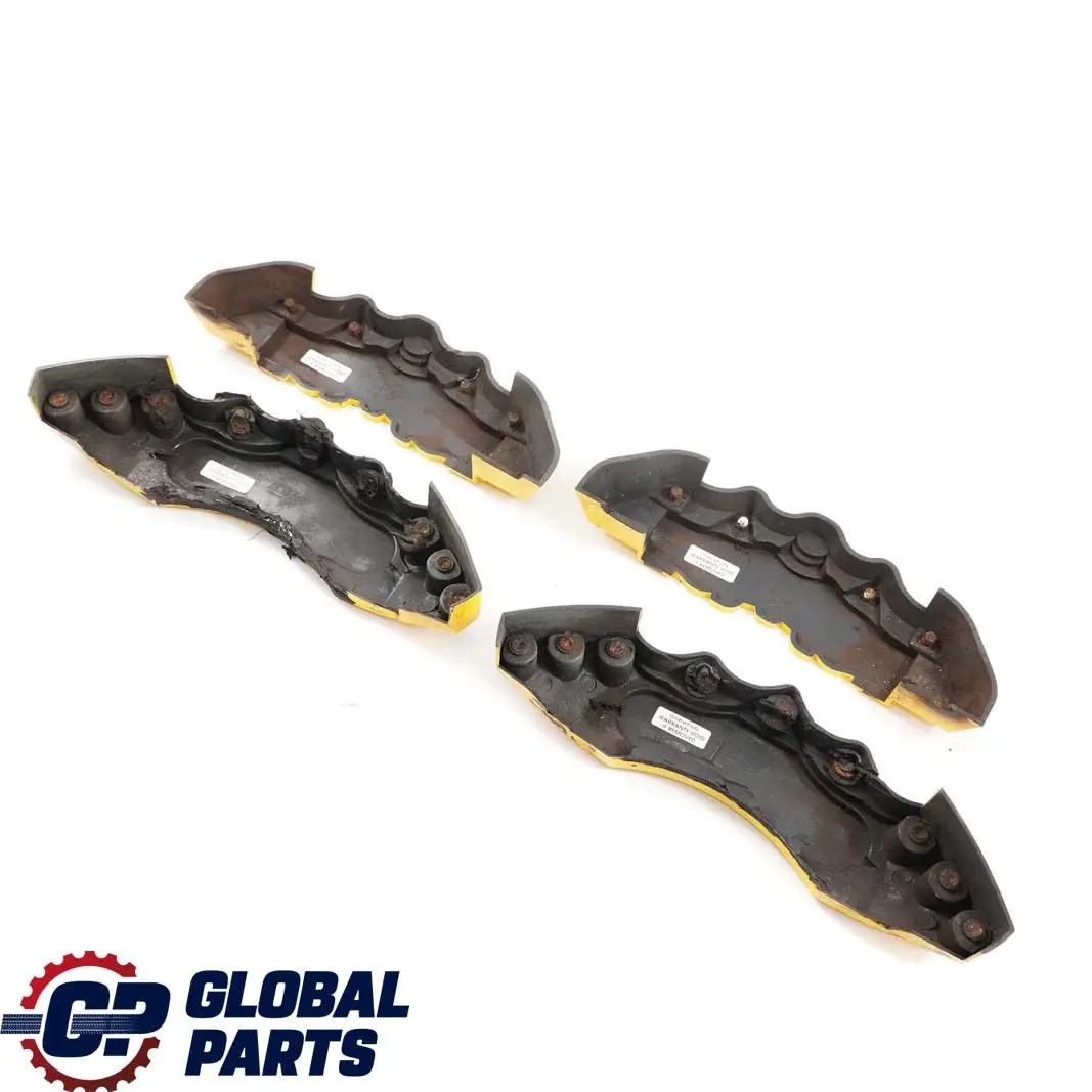  Mercedes-Benz C-Class W204 AMG Bremssattel Abdeckung Set Vorne Hinten Gelb - SKU AMG Brake Calipers - Teilenummer AMG Brake Calipers