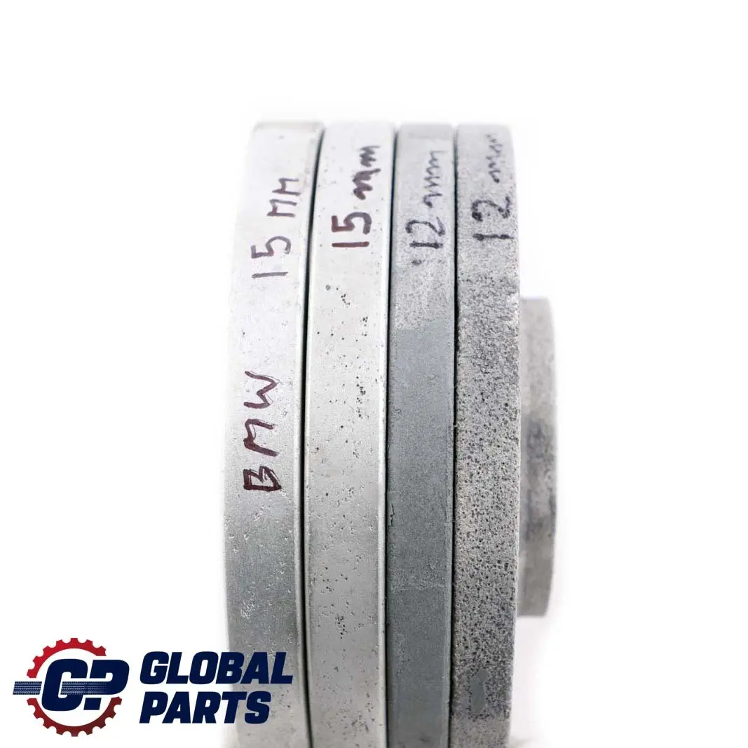 BMW 1 3 5 Series E60 E81 E87 E90 E92 Wheel Spacers Distance Set 2x12mm 2x15mm - SKU BMW Distance Set - Part number BMW Distance Set