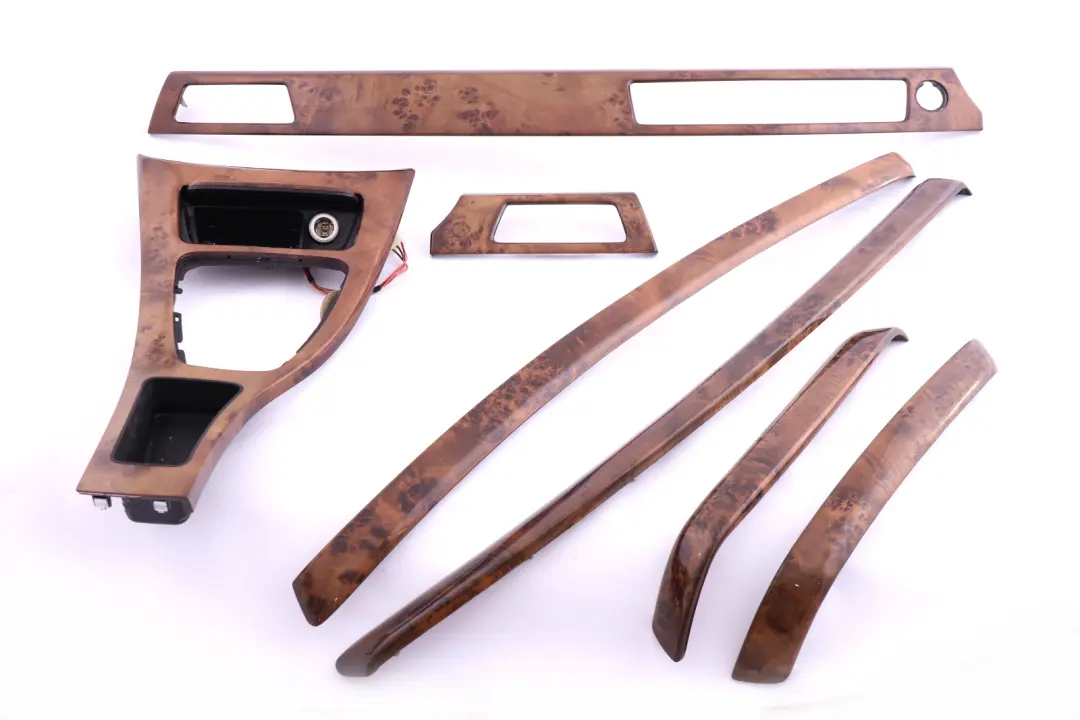 Complete Interior Trim Set Dash Dashboard Poplar Woodgrain to BMW 3 Series E90 E91 with Part number 6952725 BMW 3 Series E90 E91 Complete Interior Trim Set Dash Dashboard Poplar Woodgrain - SKU rhd-6952725 - Part number 6952725