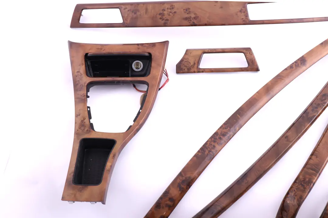 BMW 3 Series E90 E91 Complete Interior Trim Set Dash Dashboard Poplar Woodgrain - SKU rhd-6952725 - Part number 6952725