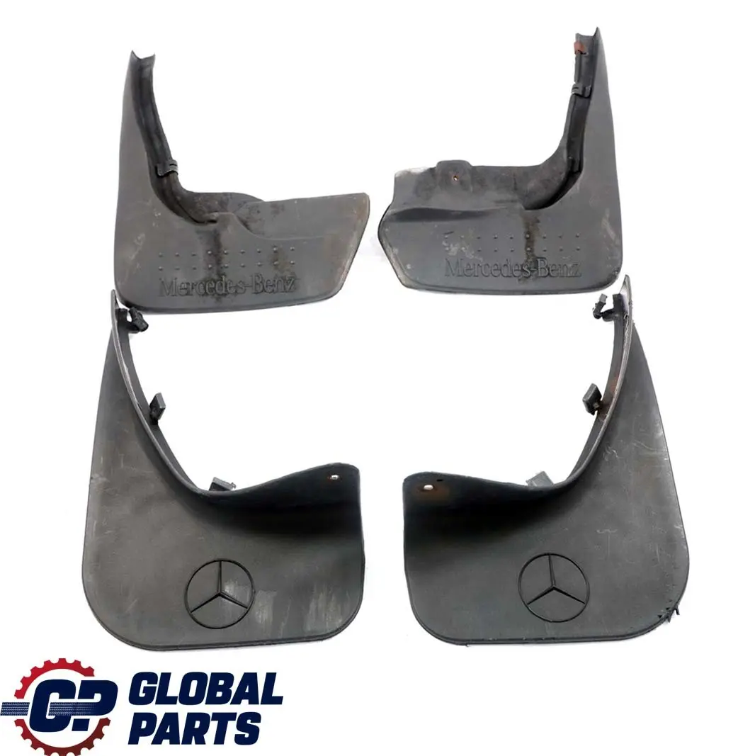  Mercedes-Benz CLK W208 C208 Front Rear Mud Flaps Spalsh Guard Cover Trim Set - SKU C208 Mud Flaps - Part number C208 Mud Flaps