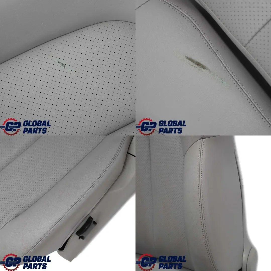 Mercedes-Benz CLK-Class W208 Coupe Grey Leather Interior Seats Seat to with Part number C208 Mercedes-Benz CLK-Class W208 Coupe Grey Leather Interior Seats Seat - SKU C208 Seats - Part number C208