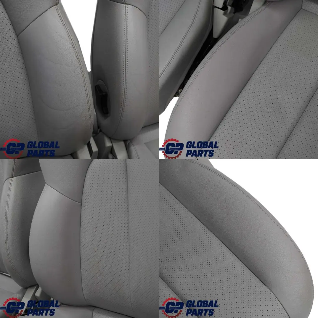 Mercedes-Benz CLK-Class W208 Coupe Grey Leather Interior Seats Seat to with Part number C208 Mercedes-Benz CLK-Class W208 Coupe Grey Leather Interior Seats Seat - SKU C208 Seats - Part number C208