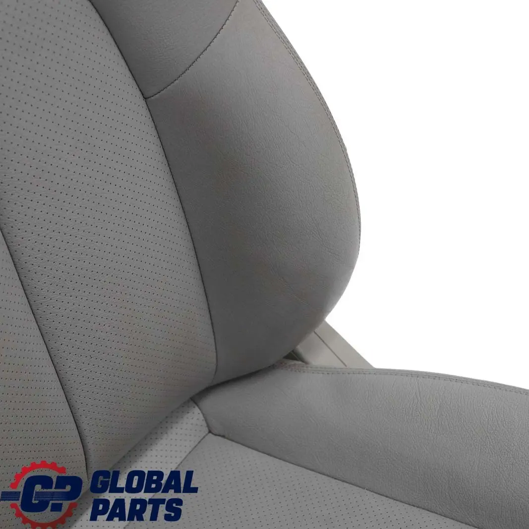  Mercedes-Benz CLK-Klasse W208 Coupe Grau Leder Sitze Sitz Vorne Hinten - SKU C208 Seats - Teilenummer C208