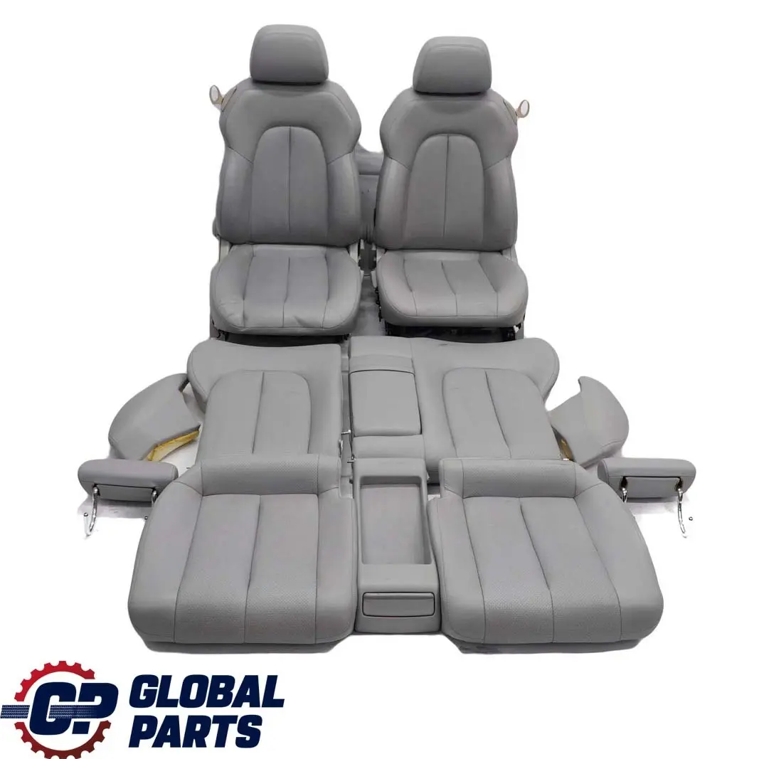 Mercedes-Benz CLK-Class C208 W208 Coupe Grey Leather Interior Seats Seat