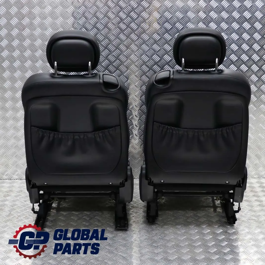 Mercedes-Benz CLK-Class Coupe Black Leather Nappa Interior Seats to with Part number C209 Mercedes-Benz CLK-Class Coupe Black Leather Nappa Interior Seats - SKU C209 Seats - Part number C209