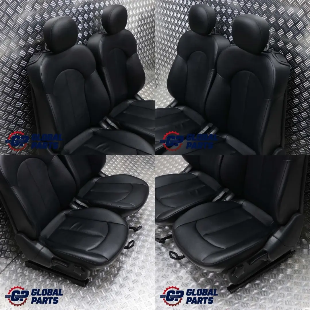 Mercedes-Benz CLK-Class Coupe Black Leather Nappa Interior Seats to with Part number C209 Mercedes-Benz CLK-Class Coupe Black Leather Nappa Interior Seats - SKU C209 Seats - Part number C209