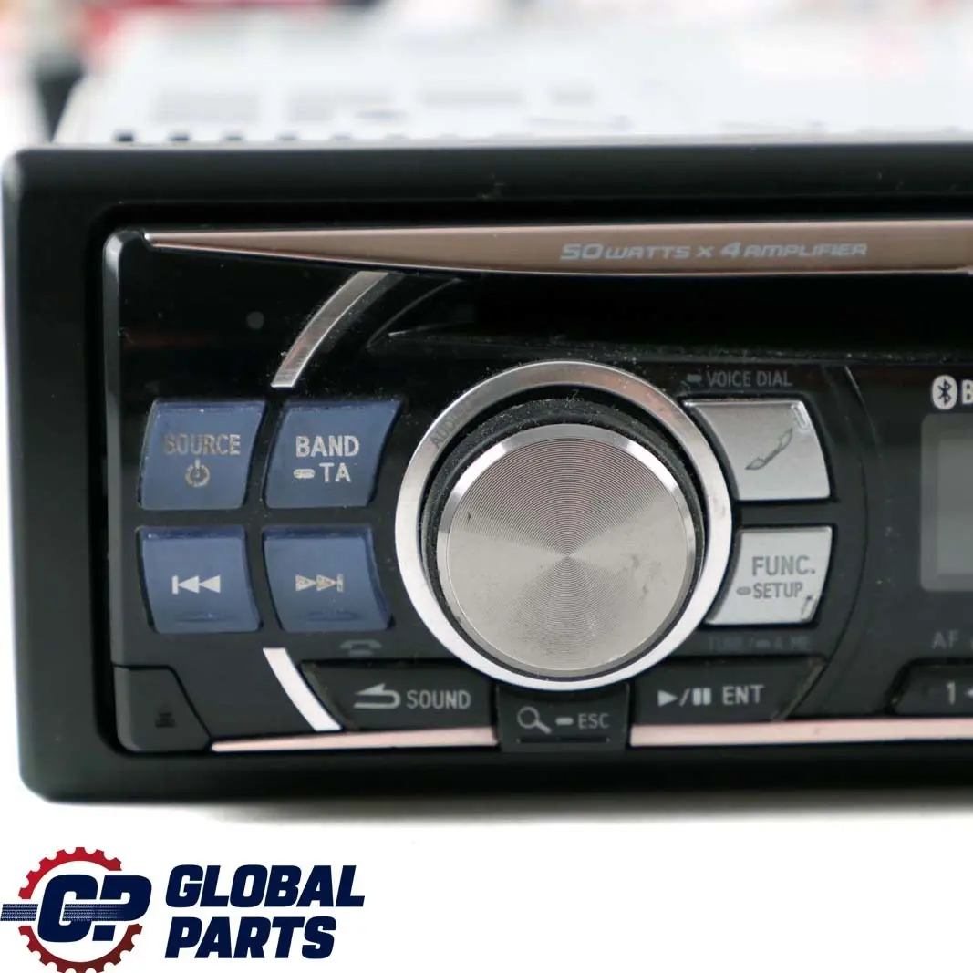 MP3 USB AUX Bluetooth iPod Stereo Radio Audio Media Player Alpine CD - SKU CDE-126BT - Part number CDE-126BT