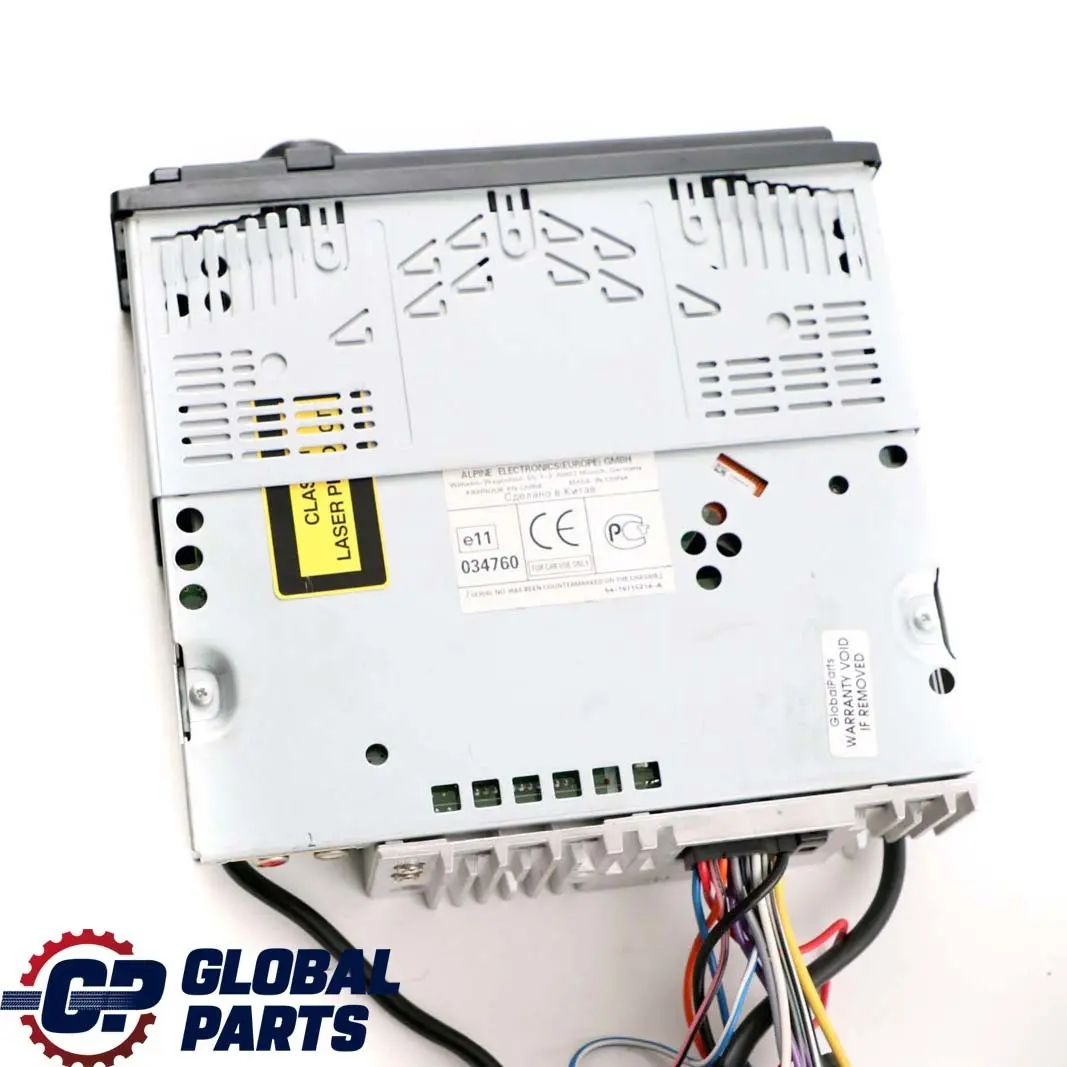 ALPINE CDE-125BT Genuine Trim Ring – CDE125BT OEM Faceplate Bezel (Ships Same Day!)