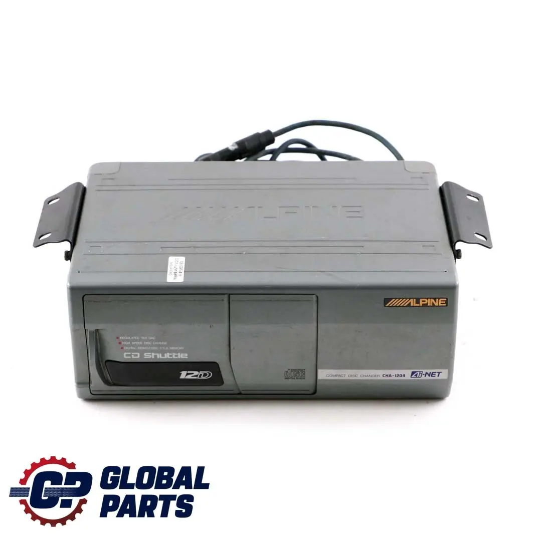 Genuine Alpine 12 Disc DVD Audio Video CD Changer to with Part number CHA-1204 Genuine Alpine 12 Disc DVD Audio Video CD Changer - SKU CHA-1204 - Part number CHA-1204
