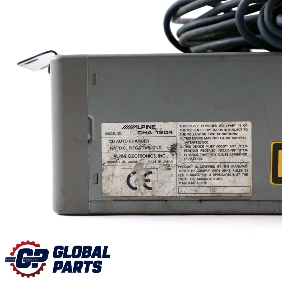 Genuine Alpine 12 Disc DVD Audio Video CD Changer to with Part number CHA-1204 Genuine Alpine 12 Disc DVD Audio Video CD Changer - SKU CHA-1204 - Part number CHA-1204
