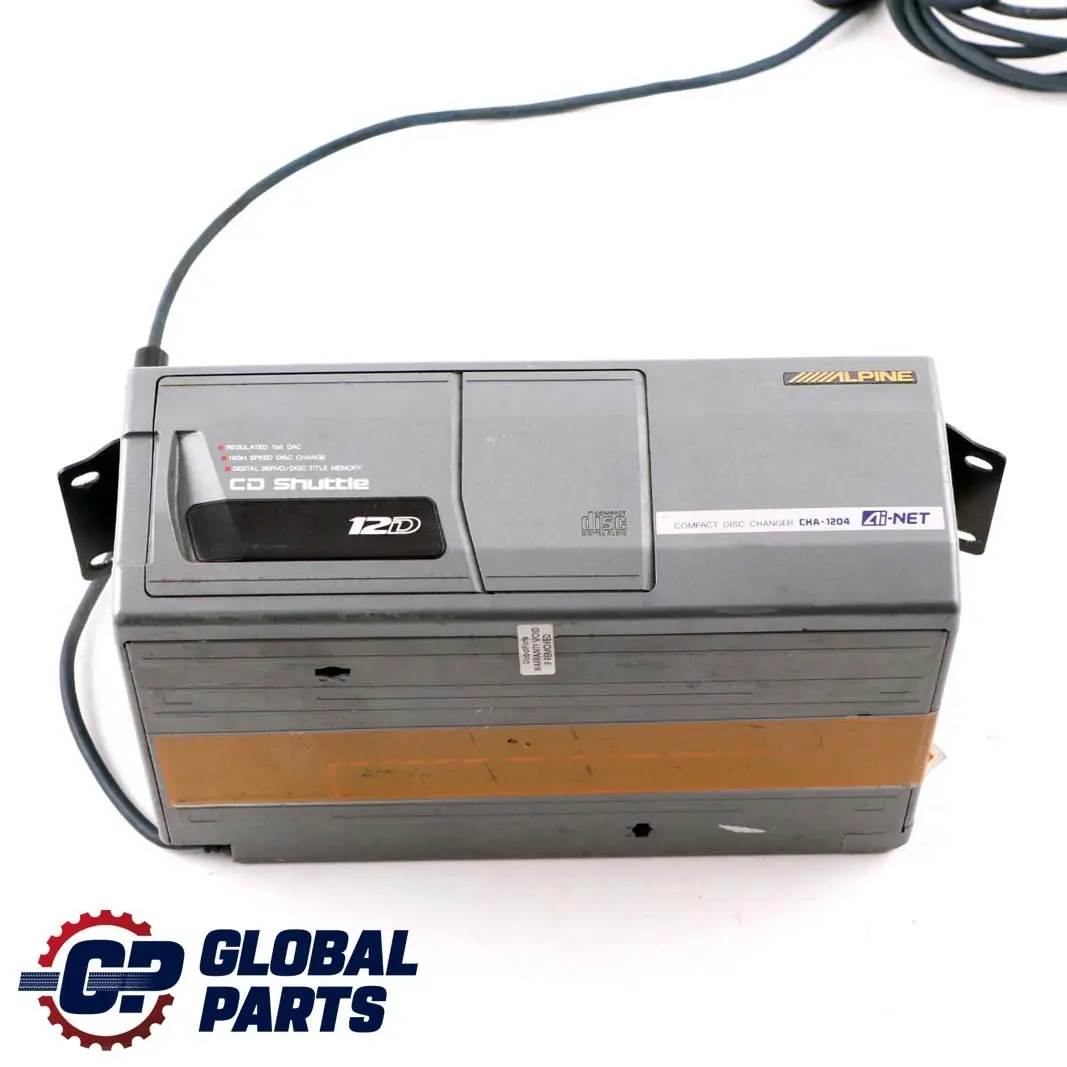 Genuine Alpine 12 Disc DVD Audio Video CD Changer to with Part number CHA-1204 Genuine Alpine 12 Disc DVD Audio Video CD Changer - SKU CHA-1204 - Part number CHA-1204