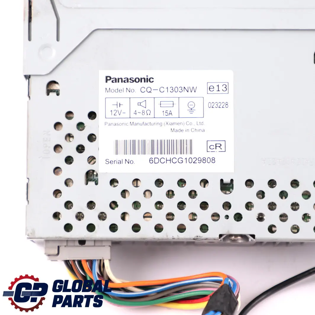 Genuine Panasonic CD MP3 AUX RDS Car Radio Stereo Audio Player to with Part number CQ-C1303NW Genuine Panasonic CD MP3 AUX RDS Car Radio Stereo Audio Player - SKU CQ-C1303NW - Part number CQ-C1303NW