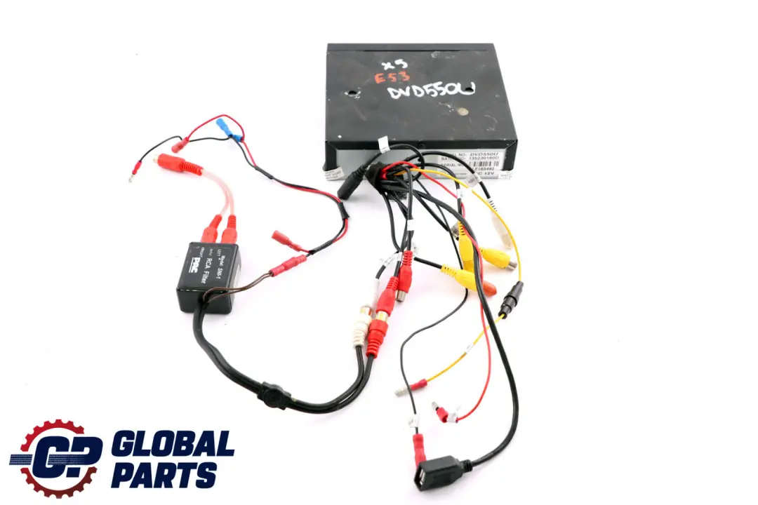 DVD Multimedia Player Kit to BMW X5 Series E53 with Part number DVD55OU BMW X5 Series E53 DVD Multimedia Player Kit - SKU DVD55OU - Part number DVD55OU