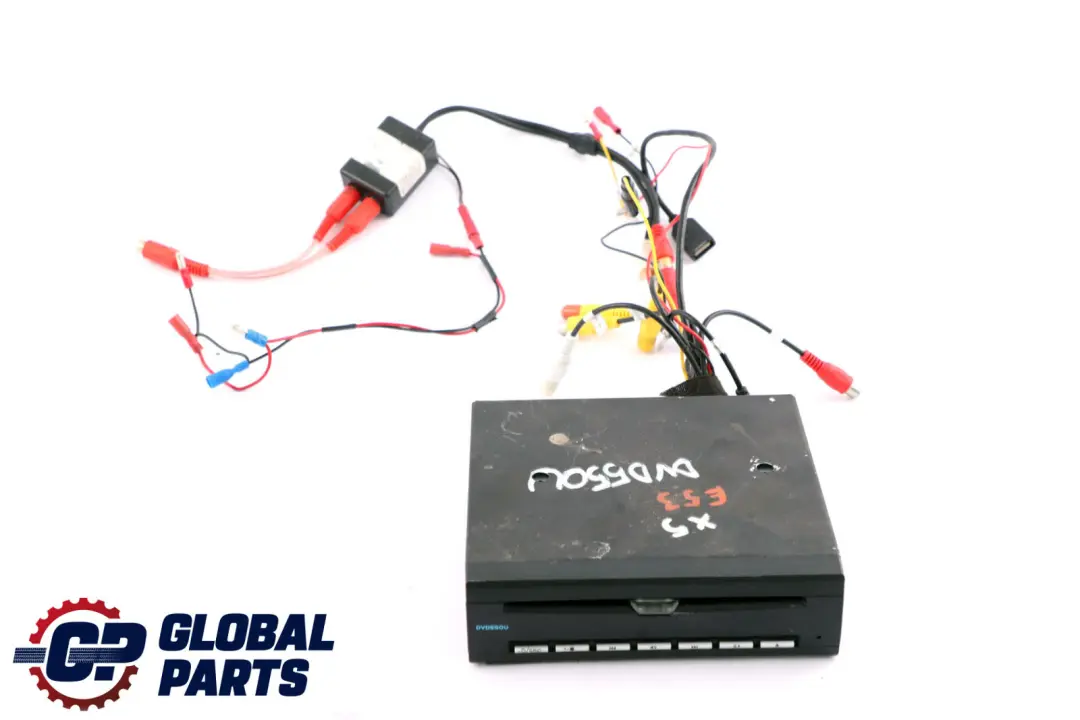 DVD Multimedia Player Kit to BMW X5 Series E53 with Part number DVD55OU BMW X5 Series E53 DVD Multimedia Player Kit - SKU DVD55OU - Part number DVD55OU