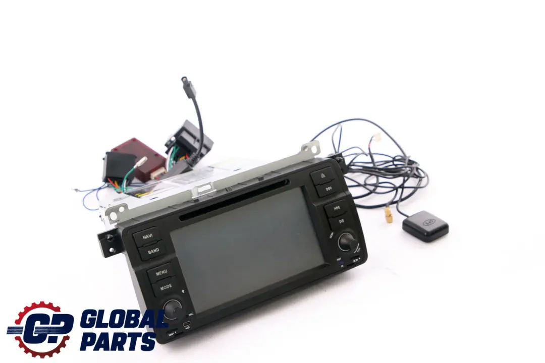 Onboard Navigation Navi DVD Infotainment System Monitor Screen to BMW 3 Series E46 with Part number E46 Navi BMW 3 Series E46 Onboard Navigation Navi DVD Infotainment System Monitor Screen - SKU E46 Navi - Part number E46 Navi