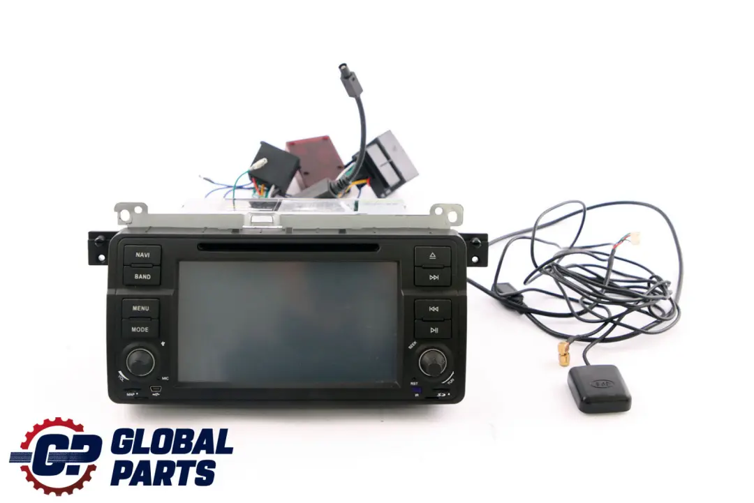 Onboard Navigation Navi DVD Infotainment System Monitor Screen to BMW 3 Series E46 with Part number E46 Navi BMW 3 Series E46 Onboard Navigation Navi DVD Infotainment System Monitor Screen - SKU E46 Navi - Part number E46 Navi