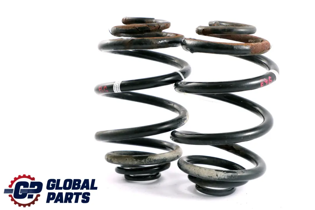 Left Right N/O/S Coil Spring Suspension Set to BMW 3 Series Saloon Rear with Part number E46 BMW 3 Series Saloon Rear Left Right N/O/S Coil Spring Suspension Set - SKU E46 Rear Coil Spring Set - Part number E46