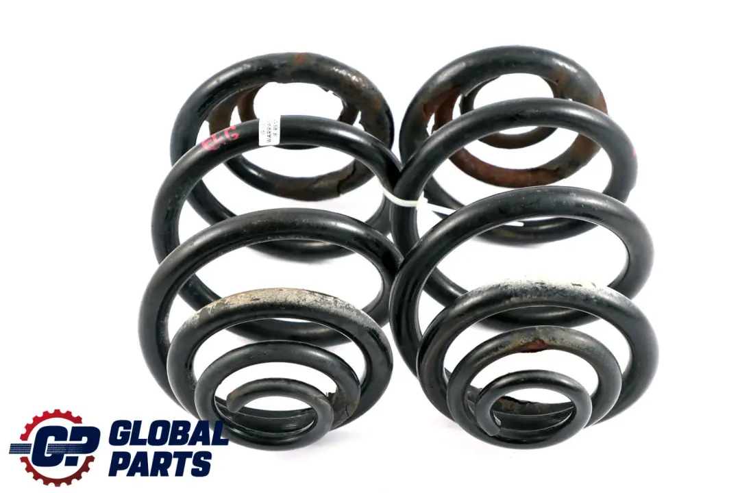 Left Right N/O/S Coil Spring Suspension Set to BMW 3 Series Saloon Rear with Part number E46 BMW 3 Series Saloon Rear Left Right N/O/S Coil Spring Suspension Set - SKU E46 Rear Coil Spring Set - Part number E46