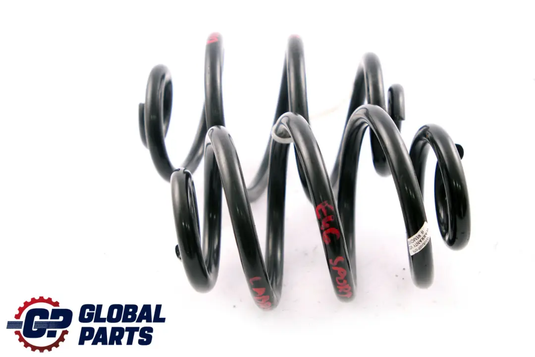 BMW 3 er Cabrio Hinten Links Rechts Sport Schraubenfedersatz - SKU E46 Sport Coil Spring Set - Teilenummer E46