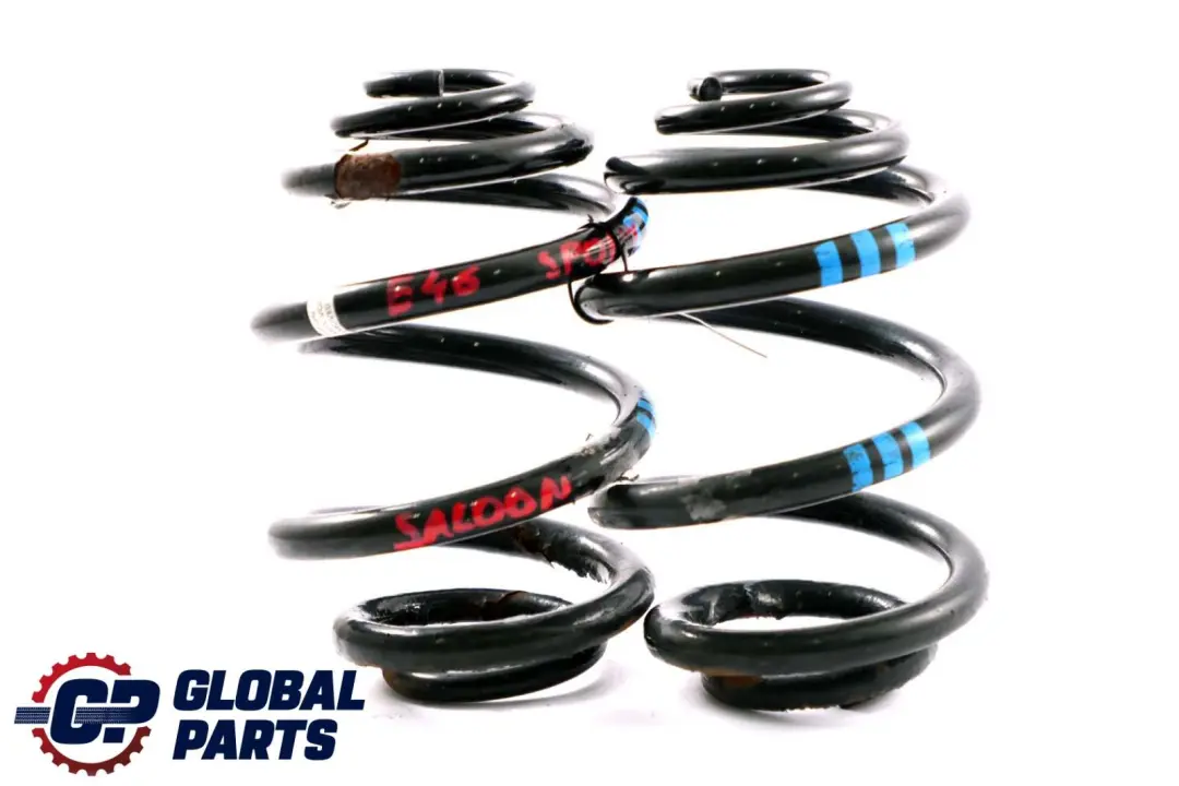 Left Right N/O/S Coil Spring Suspension Set to BMW 3 Series Sport Saloon Rear with Part number E46 BMW 3 Series Sport Saloon Rear Left Right N/O/S Coil Spring Suspension Set - SKU E46 Sport Rear Coil Spring Set - Part number E46