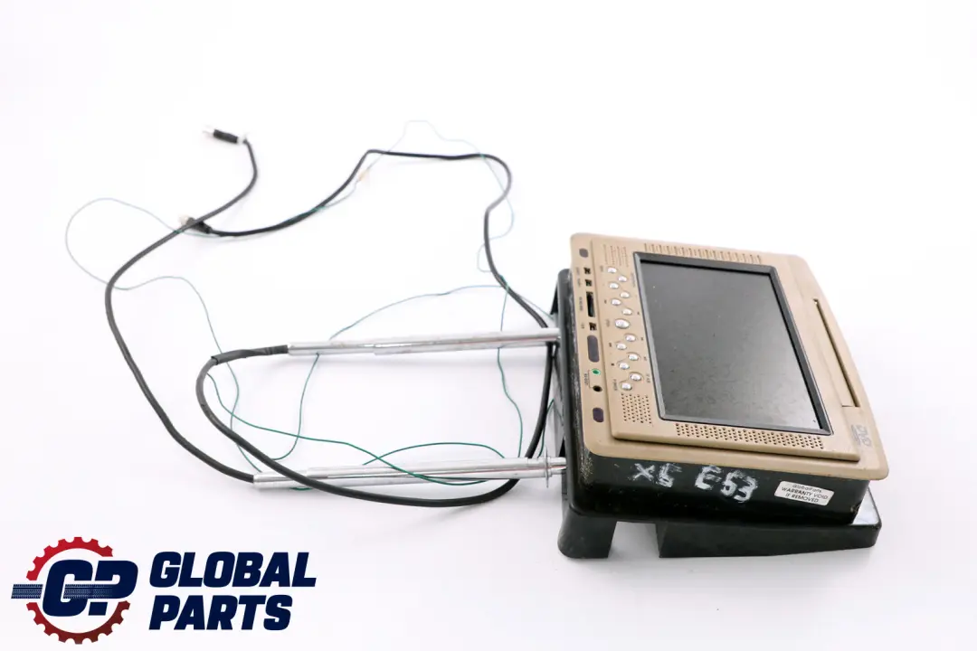 Headrest Monitor Screen Beige DVD Left Right N/O/S to BMW X5 E53 Rear Seat with Part number E53 Headrest Beige BMW X5 E53 Rear Seat Headrest Monitor Screen Beige DVD Left Right N/O/S - SKU E53-Headrest-Beige - Part number E53 Headrest Beige