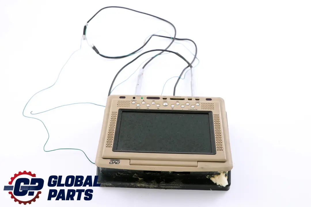 Headrest Monitor Screen Beige DVD Left Right N/O/S to BMW X5 E53 Rear Seat with Part number E53 Headrest Beige BMW X5 E53 Rear Seat Headrest Monitor Screen Beige DVD Left Right N/O/S - SKU E53-Headrest-Beige - Part number E53 Headrest Beige