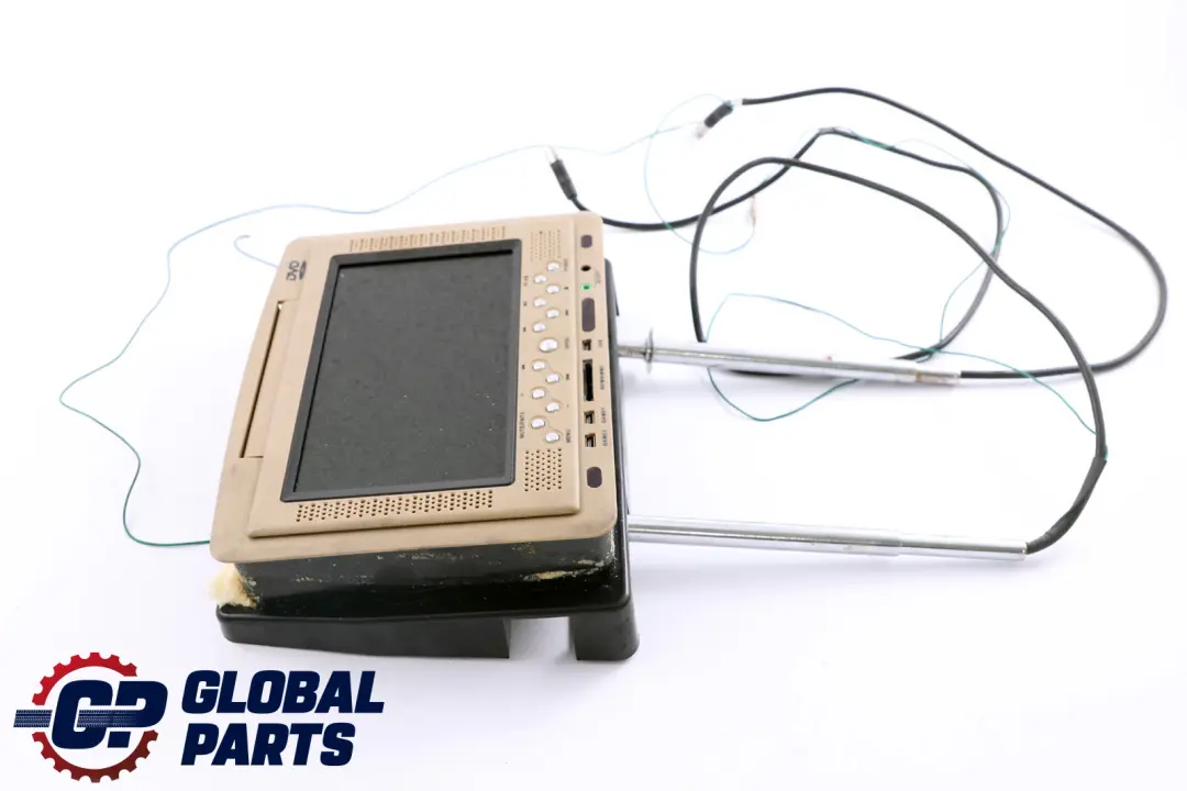 Headrest Monitor Screen Beige DVD Left Right N/O/S to BMW X5 E53 Rear Seat with Part number E53 Headrest Beige BMW X5 E53 Rear Seat Headrest Monitor Screen Beige DVD Left Right N/O/S - SKU E53-Headrest-Beige - Part number E53 Headrest Beige