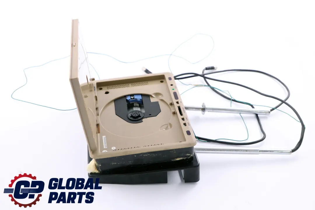 Headrest Monitor Screen Beige DVD Left Right N/O/S to BMW X5 E53 Rear Seat with Part number E53 Headrest Beige BMW X5 E53 Rear Seat Headrest Monitor Screen Beige DVD Left Right N/O/S - SKU E53-Headrest-Beige - Part number E53 Headrest Beige