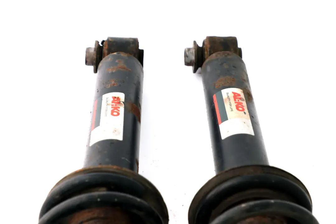 Left Right N/O/S AL-KO Suspension Shock Absorber Set to BMW 5 Series E60 Rear with Part number E60 AL-KO Shock Absorber Set BMW 5 Series E60 Rear Left Right N/O/S AL-KO Suspension Shock Absorber Set - SKU E60 AL-KO Shock Absorber Set - Part number E60 AL-KO Shock Absorber Set